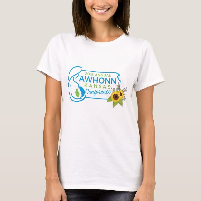 Camiseta Conferência do Kansas AWHONN 2018 (Frente)