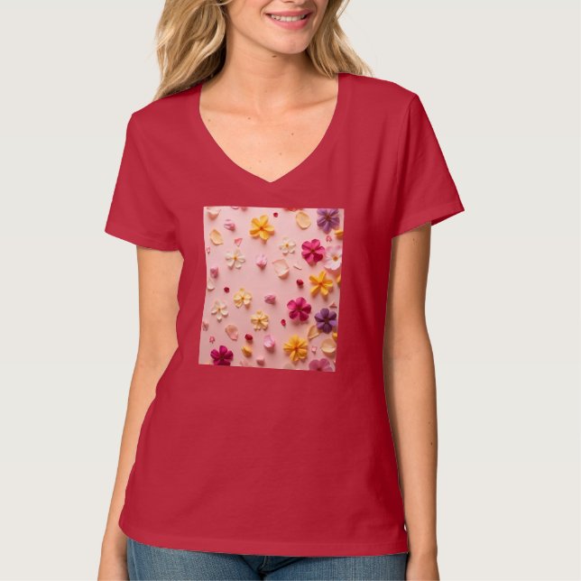 Camiseta Confete de Flor (Frente)