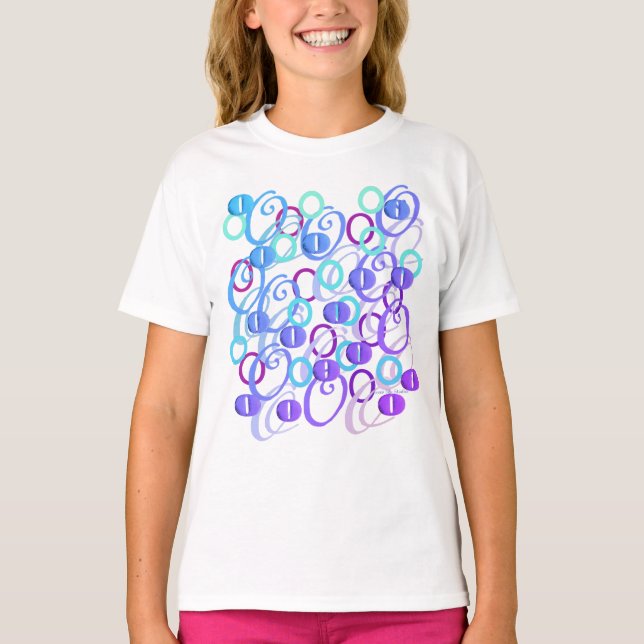 Camiseta Confete de Letras "O" (Frente)
