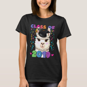 Camiseta Confetes de Diploma de Graduação da Turma de 2019