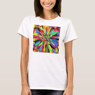Camiseta Confetti Flower