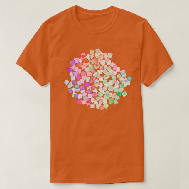 Camiseta Confetti Xadrez Party Green (Frente do Design)