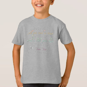 Camiseta Confiança e miúdo da poeira do duende orgânico