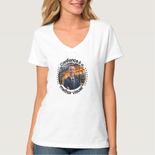 Camiseta Confiança é o melhor visual