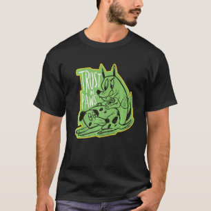 Camiseta Confiança Em Cães De Tatuagem Cães Proprietários D