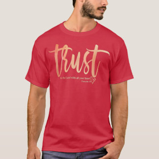 Camiseta Confiança em Deus Cristo de fé cristã