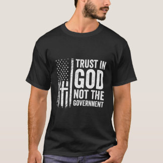 Camiseta Confiança Em Deus Não No Governo - Cristo Patrióti