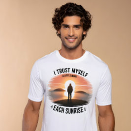 Camiseta Confiança no Nascer do Sol