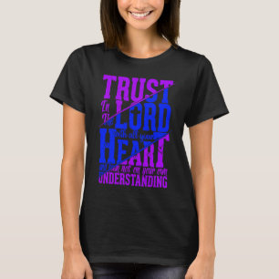 Camiseta Confiança No Senhor Jesus Cristo, Cristo Cristão C