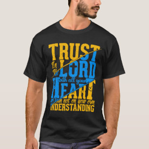 Camiseta Confiança No Senhor Jesus Cristo, Cristo Cristão C