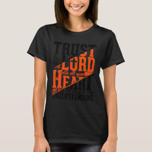 Camiseta Confiança No Senhor Jesus Cristo, Cristo Cristão C