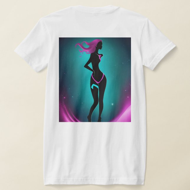 Camiseta "Confiança parece boa em você" (Postura das costas)