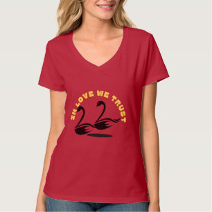 camiseta Confiante no Eterno (Camiseta Dois Cisnes