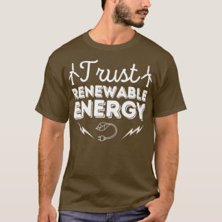 Camiseta Confiar em energia renovável