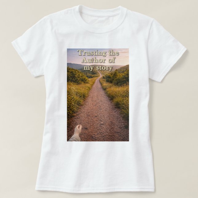 Camiseta Confiar no Autor (Frente do Design)