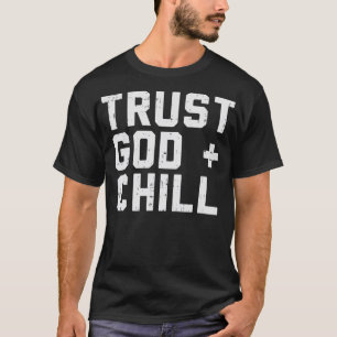 Camiseta Confie em Deus Enche Jesus Engraçado Fé Cristo Rel