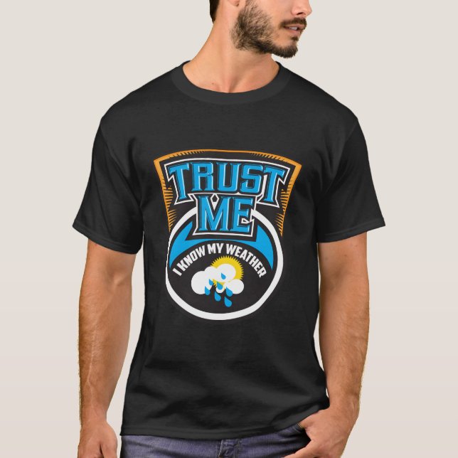 Camiseta Confie Em Mim Eu Conheço O Meu Presente De Meteoro (Frente)