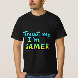 Camiseta Confie em mim, eu sou um jogador - Multicolor Gami