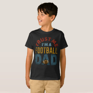 CAMISETA CONFIE EM MIM EU SOU UM PAI DE FUTEBOL