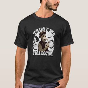 Camiseta Confie Em Mim Médico Médico Da Peste Occult Taro