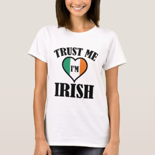 Camiseta Confie em mim, sou irlandês