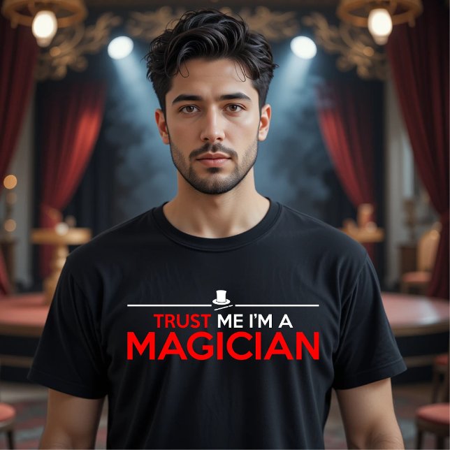 CAMISETA CONFIE EM MIM, SOU MAGICANO (Criador carregado)