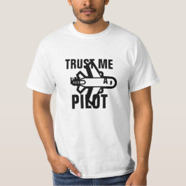 Camiseta Confie em mim sou piloto