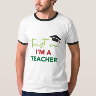 Camiseta Confie em mim, sou professor