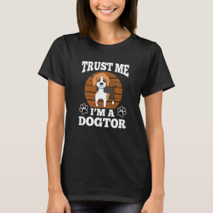 Camiseta Confie em mim, sou um Dogtor Promotion Beagles Ste