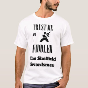 Camiseta Confie em Mim Sou um Tocador de Rabeca Designo Pre