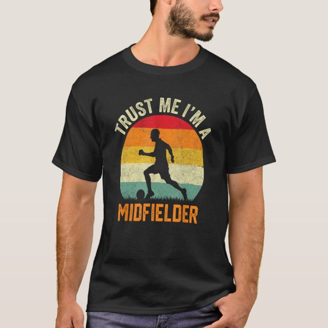 Camiseta Confie em mim, sou um treinador de grevistas de mé (Frente)