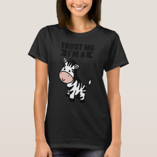 Camiseta Confie em mim, sou Zebra Kids Zebra