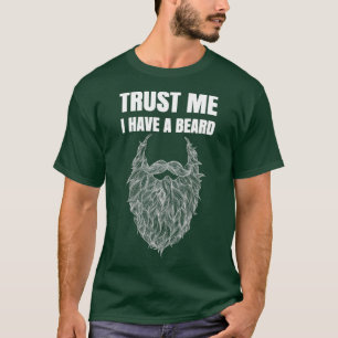 Camiseta Confie em mim, tenho barba para homens barbudos 3