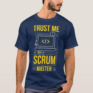 Camiseta Confie Em Mim Um Nerd De Programador Mestre Scrum