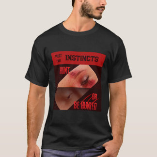 Camiseta Confie em Seus Instintos Assustador Halloween