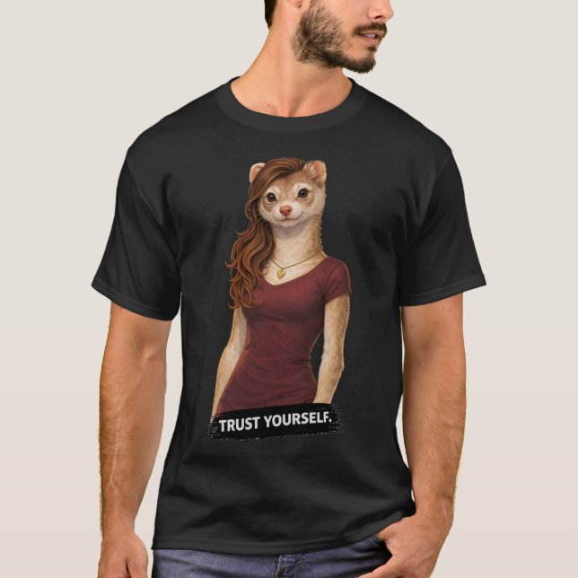 Camiseta Confie em Si Mesmo (Frente)