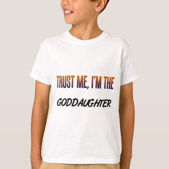 Camiseta Confie-me Goddaughter (Frente)
