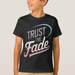 Camiseta Confie no Design de Disc Golf The Fade Stylish e C