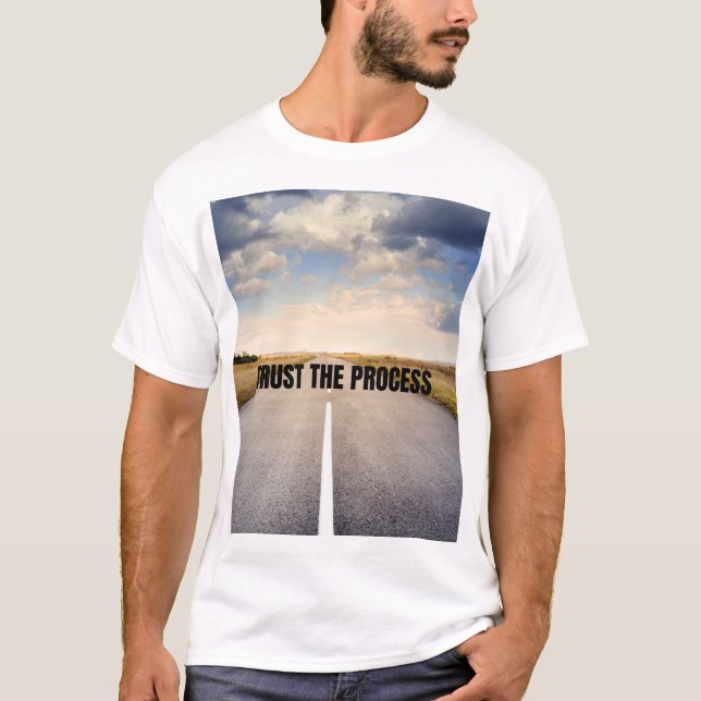 Camiseta Confie no processo  (Frente)