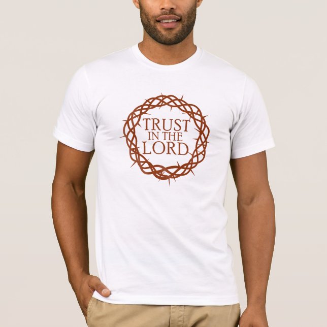 Camiseta Confie no Senhor (Frente)