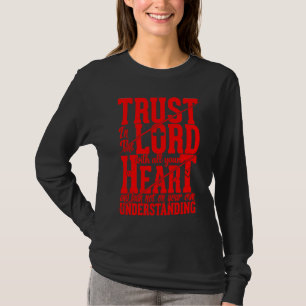 Camiseta Confie No Senhor Jesus Citação Cristã Homens Mulhe