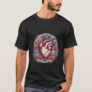 Camiseta Confie no Senhor | Provérbios 3:5 Coração Cristão