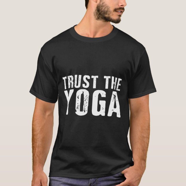 Camiseta Confie no Yoga (Frente)