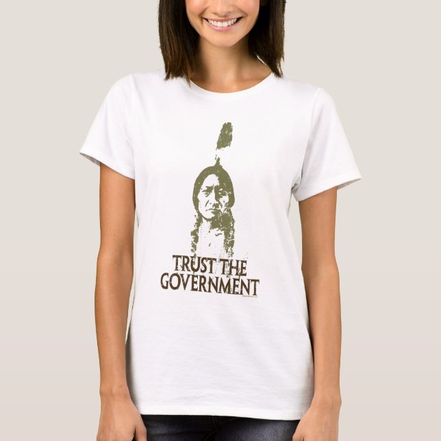 Camiseta Confie o governo (Frente)