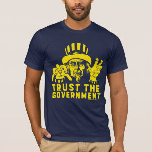 Camiseta Confie o t-shirt do governo