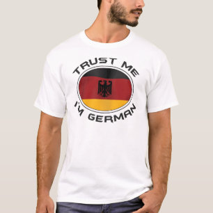 Camiseta Confie que eu mim é alemão