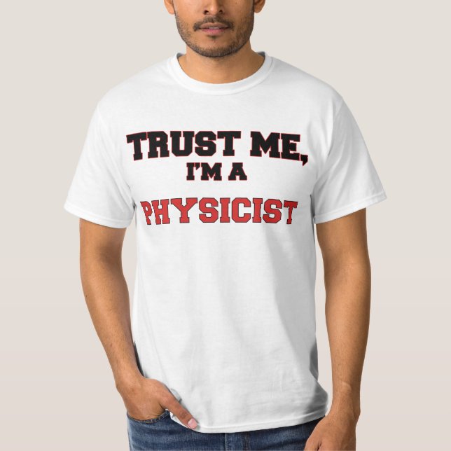Camiseta Confie que eu mim é meu físico (Frente)