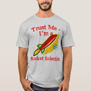 Camiseta Confie que eu mim é produtos de um cientista de