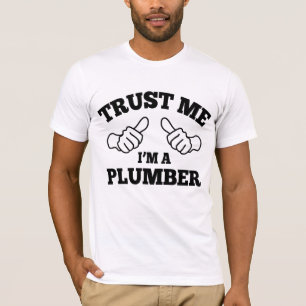 Camiseta Confie que eu mim é um canalizador