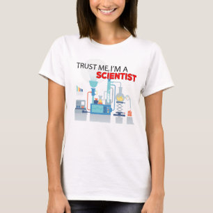 Camiseta Confie que eu mim é um cientista